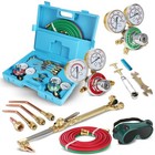 Cutting Torch Kit Oxygen & Acetylene Gas, Professional Welding Kit Set Portab.