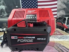 2 PACK  With Charger MILWAUKEE M18 FORGE 12ah 12 amp BATTERY 48-11-1813