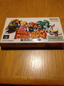 Super Mario RPG - save battery tested US ship boxed Japan Super Famicom SFC