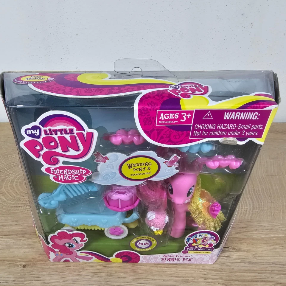 Hasbro My Little Pony Pony Brida de Boda Amigos Pinkie Pie G4 MLP NUEVO 2011 Foto 3 de 4