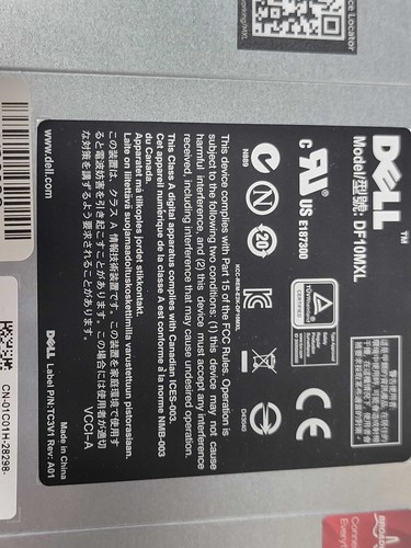 Lot of 2x Dell Force10 MXL 10/40GbE DF10MXL Blade Switch, READ _ - Picture 5 of 6
