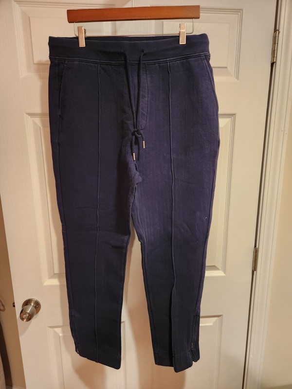 Banana Republic Blue Heavy Weight Lux trouser Size Large