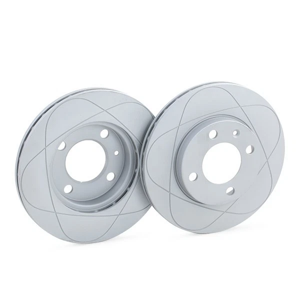 2x ATE 24.0320-0123.1 PowerDisc Disque de frein Avant pour VW GOLF II (19E, 1G1) - Photo 3/4