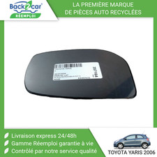 Glace de rétroviseur Toyota YARIS