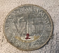 Insigne Vintage Rockland Rod & Gun Club - Bouton épinglé Permis De Pêche, USA