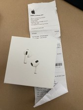 Apple AirPods 3 Wireless Earbuds White MagSafe Charging Case Bluetooth