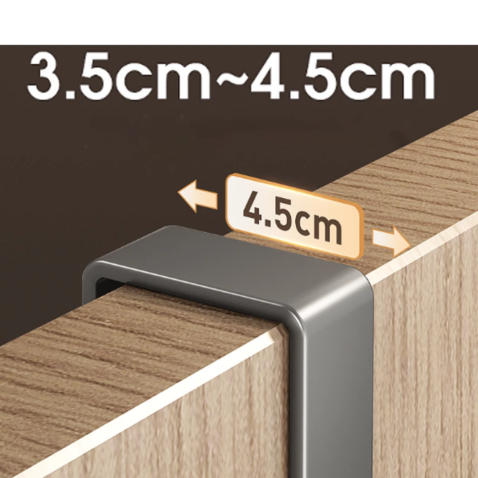 Металлический над дверью 6 крючков пальто полотенце одежды сумка вешалка стойка органайзер для ванной - Изображение 4 из 4