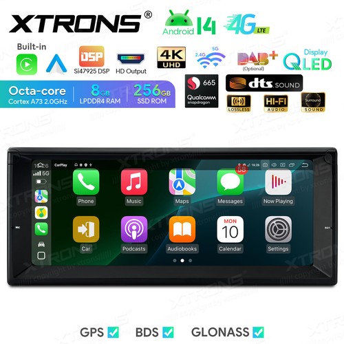 XTRONS QLED 10,25" Android 14 Autoradio 8G+256GB DTS 4K GPS DSP für BMW E39 E38 - Bild 5 von 19