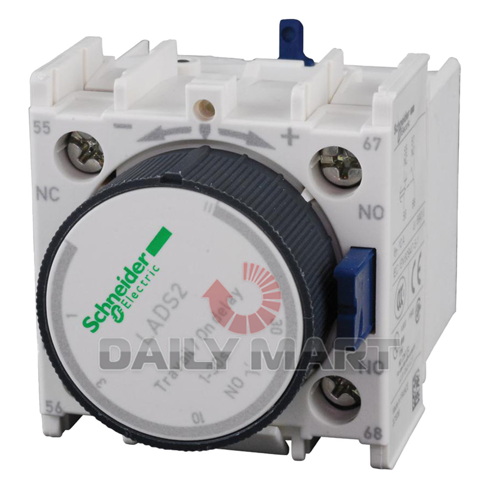 New In Box SCHNEIDER LADS2 Contactor Time Delay Auxiliary