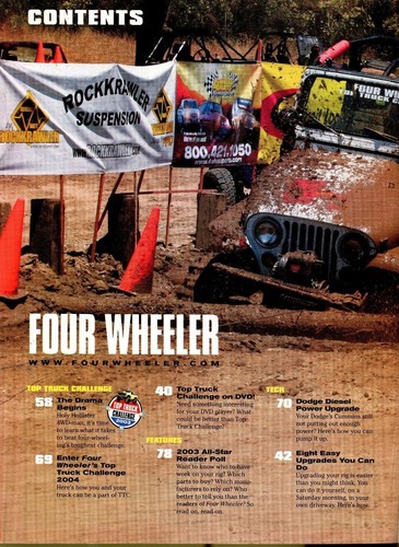 Four Wheeler Magazine November 2003 8 Driveway Upgrades - Picture 2 of 3