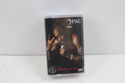 SEALED 2 Pac All Eyez On Me Cassette translucent red Rare Only 3000 double tape - Picture 2 of 10
