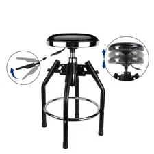 WORKPRO Heavy Duty Adjustable Hydraulic Shop Stool Garage Bar Stool 29in-33.86in