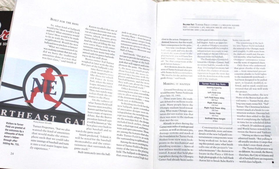 Atlanta Braves Vintage Scorebooks - Lot of 5 - Image 4 of 4