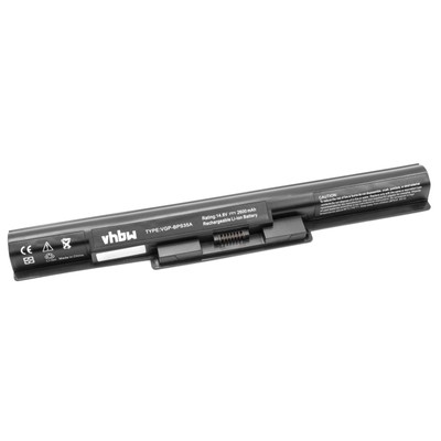 Batteria Sostitutiva Per Sony VAIO VGN-FW51MF – 10.8V 6600mAh (Li-Ion) – Colore Nero - 2
