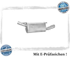 Endschalldämpfer für Opel Tigra 1.4, 1.6 16V Bj.94-00 Auspuff Endtopf