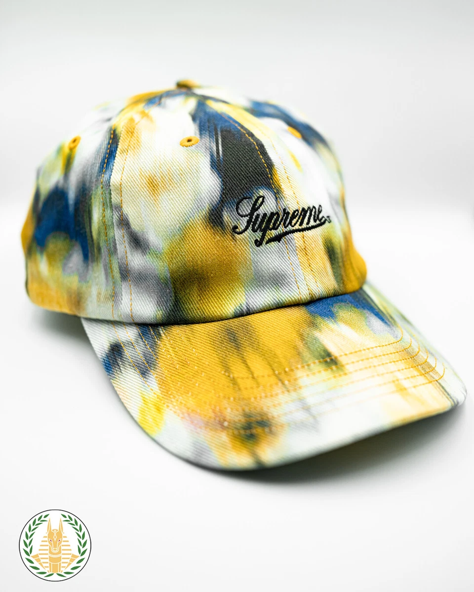 UNWORN SS20 SUPREME LIBERTY FLORAL 6 PANEL CAP YELLOW HAT