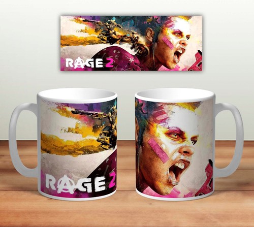 Rage 2, taza divertida para jugadores, taza para jugadores, taza para rage 2, regalo Rage 2, Rage 2, Rage 2 - Imagen 3 de 8
