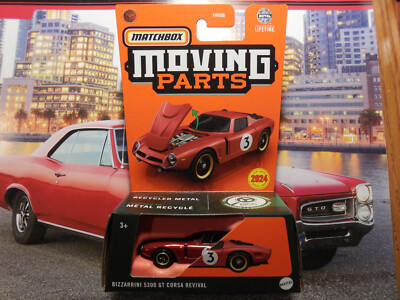2024 Matchbox Moving Parts Bizzarrini 5300 GT Corsa Revival LE MANS FREE SHIP