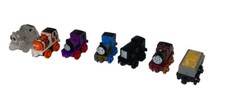 Thomas Minis HTF Lot Of 7 Gold Cargo Car Clown Fish Invisible Clear Steel