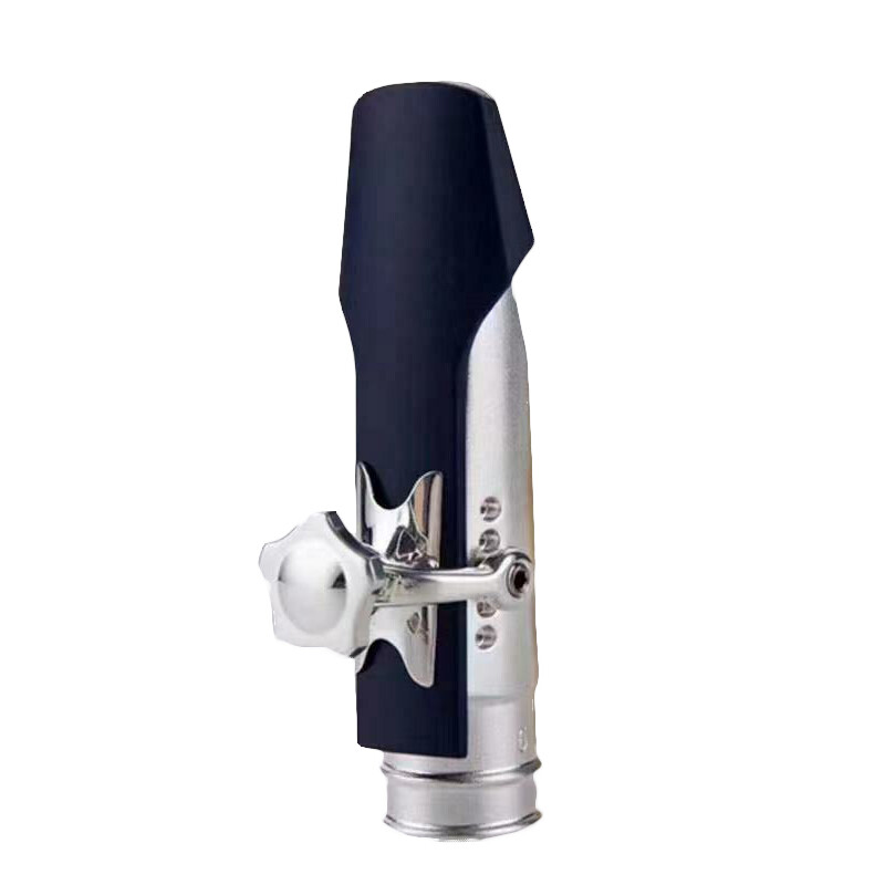 Silver Plated Copper Alto Saxophone Mouthpiece U Shape # 5-8 w/Ligature 2025 US