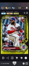 Topps Bunt 24 - Series 1 Tier 7 Jose Alvarado Yellow Lightning DIGITAL