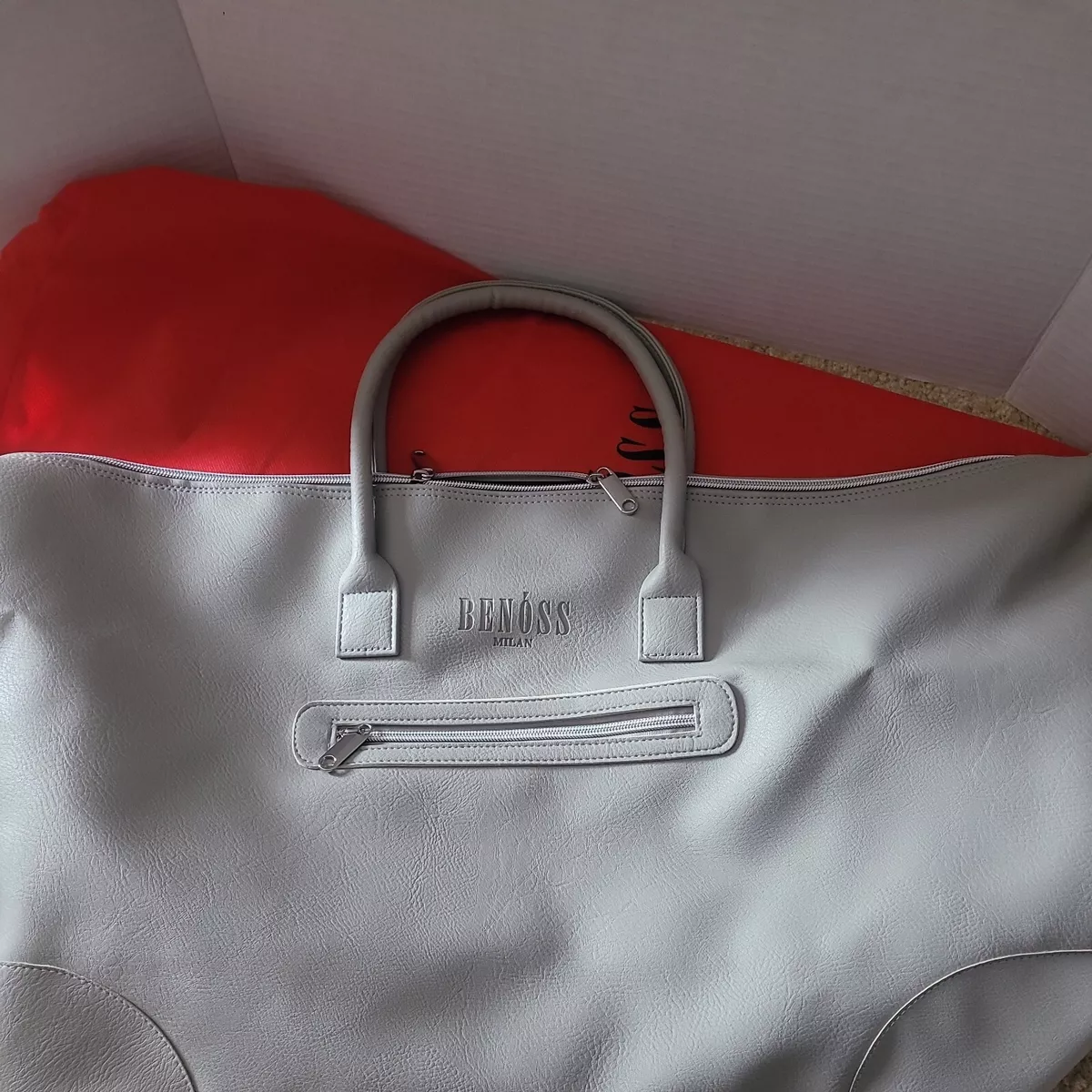 Vegan overnight shop bag