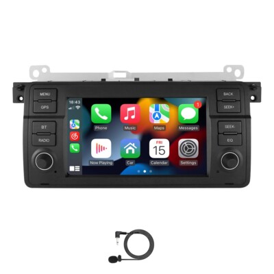 For BMW E46 3Series 318 320 325 Android 13 Car Radio Stereo Carplay GPS Navi 64G