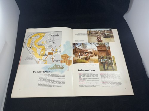 Vintage 1957 Disneyland Complete Guide Booklet Map Brochure Rare - Bild 11 von 22