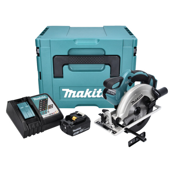 Makita Dss 611 RM1J Akku HandkreissäGe 18 V 165 Mm + 1X Akku 4,0 Ah + Lader-image