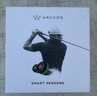 ARCCOS GOLF SMART SENSORS 80012 Gen3+ AI GPS NEW OPENED FEE SHIPPING