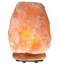 New Tiabo Himalayan Salt Lamp Natural Glow Crystal Dimmer Control UL Approved