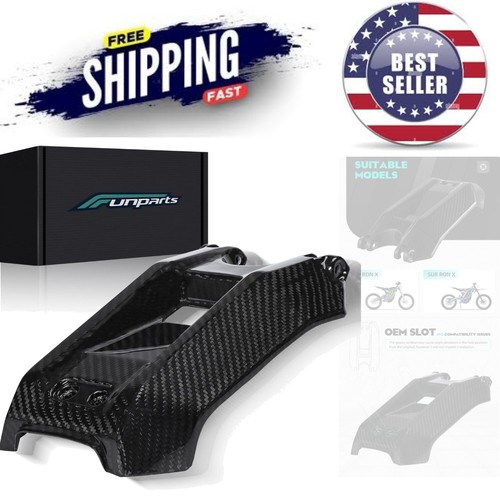 Custom Carbon Fiber Battery Cover for Surron Light Bee X/S - Enhanced Durability