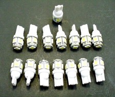 15 Bright White 5 Leds 12v Side Marker License Plate Clock Dash Lights Bulbs Gm 15 Bright White 5 Leds 12v Side Marker License Plate Clock Dash Lights Bulbs Gm