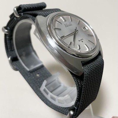 SEIKO EL-370 3702-7010 電子式 シルバー セイコー 282 SEIKO 