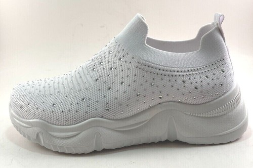 Atalina SN9365 Low Wedge Studded Slip On Fashion Sneaker - Picture 10 of 14