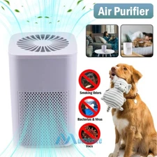360° Air Purifier HEPA Ionizer Portable Home Large Room Air Cleaner Freshener US