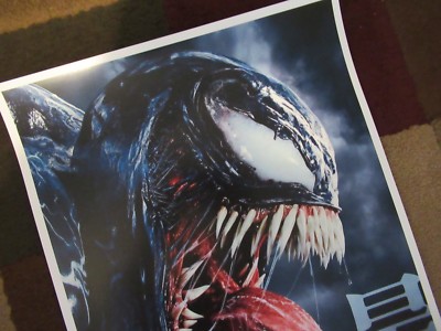 2018 Marvel Venom Movie Poster 11x17 Tom Hardy Eddie Brock