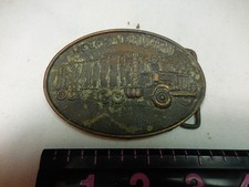 KEEP ON TRUCKING BELT BUCKLE