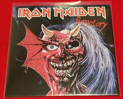 IRON MAIDEN - Purgatory / Genghis Khan - 7 inch LP - UK Edition