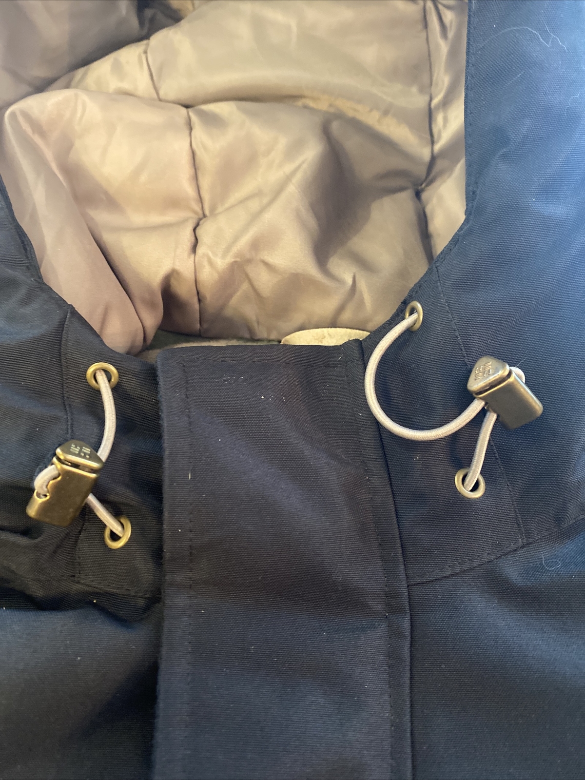 Mens Woods Canada Orlicke Black Down Parka Jacket Sz.… Gem