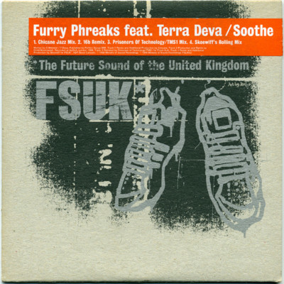 Furry Phreaks Feat. Terra Deva Soothe (Inc. Chicane Remix) CD MINT SEALED RARE
