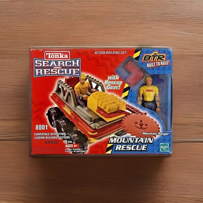 Hasbro Built to Rule 8001 Tonka Search and Rescue Toy Mountain Rescue New