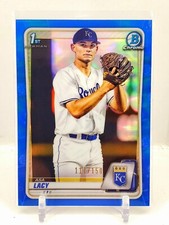 NON AUTO 2020 Bowman Chrome 1st Asa Lacy Blue Refractor 117/150 Royals ROOKIE RC