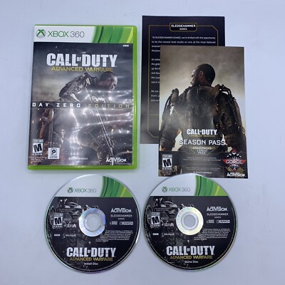Call of Duty Advanced Warfare - Day Zero Edition (Microsoft Xbox 360 W/Inserts)