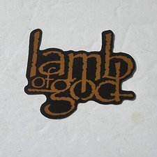 Lamb of God Music Band Vinyl Sticker New 2 3/4"