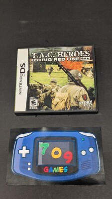 T.A.C. Heroes: Big Red One (Nintendo DS, 2010) 3DS