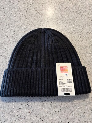 UNIQLO Heattech Ribbed Beanie
