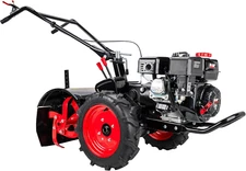 20-Inch Gasoline Powered Rear Tine Tiller with Variable Speed and Rotating Handl
