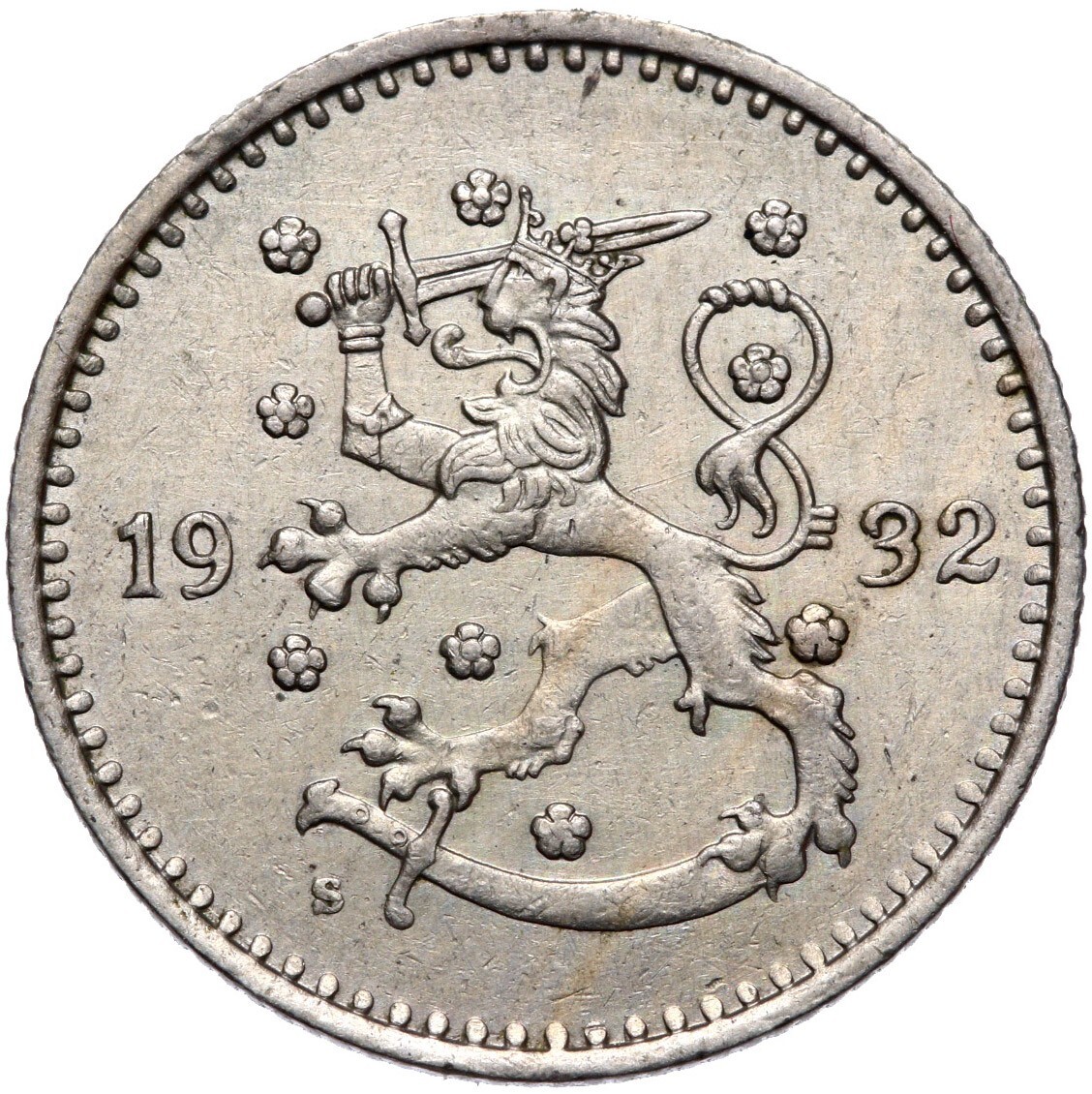 フィンランド語　SUOMEN Pair of FINLAND, 5 Markaa Mark (SUOMI) 1.00