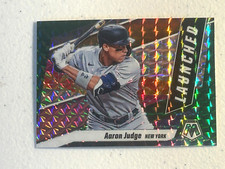 2021 Panini Mosaic Baseball Aaron Judge Launched Green Reactive Prizm NY Yankees